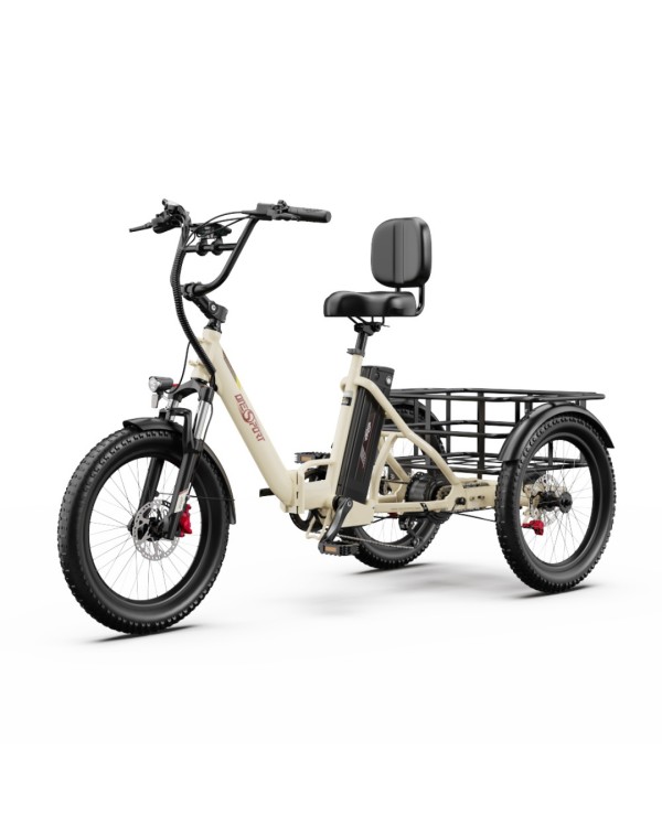 OneSport OT30 Pro CARGO elektrinis triratis dviratis (20")
