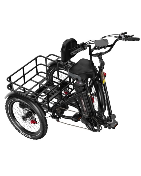 OneSport OT30 Pro CARGO elektrinis triratis dviratis (20")