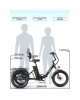 OneSport OT30 Pro CARGO elektrinis triratis dviratis (20")