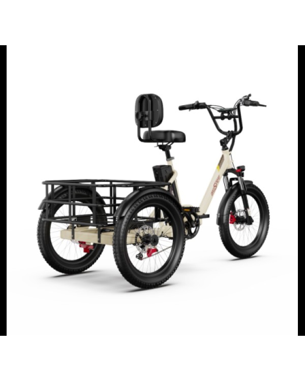 OneSport OT30 Pro CARGO elektrinis triratis dviratis (20