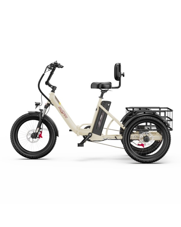 OneSport OT30 Pro CARGO elektrinis triratis dviratis (20")