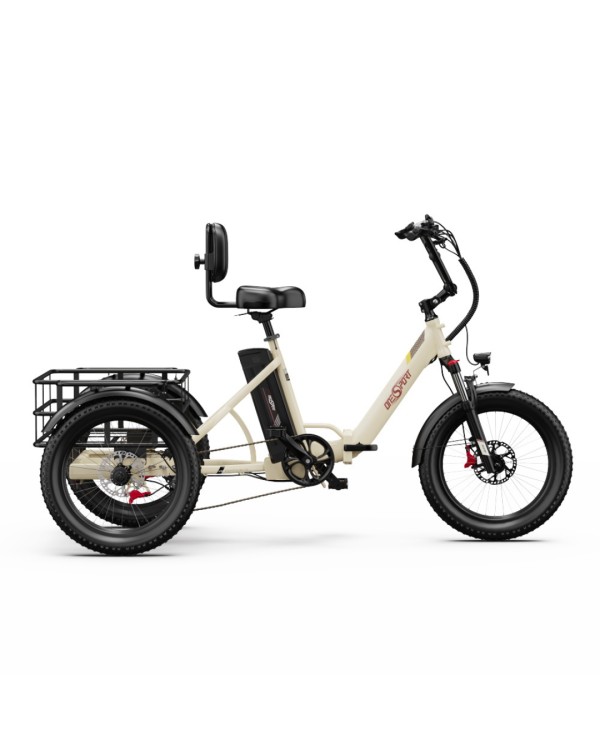 OneSport OT30 Pro CARGO elektrinis triratis dviratis (20")