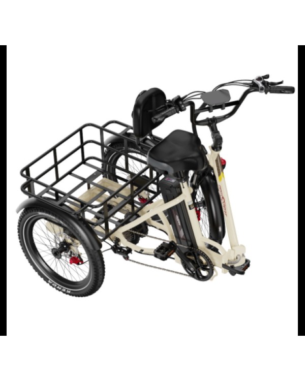 OneSport OT30 Pro CARGO elektrinis triratis dviratis (20