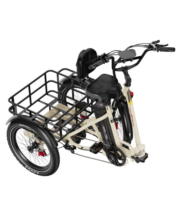 OneSport OT30 Pro CARGO elektrinis triratis dviratis (20")
