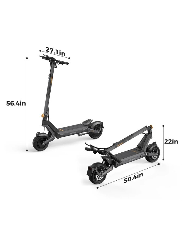 Ausom L2 Max dual elektrinis paspirtukas