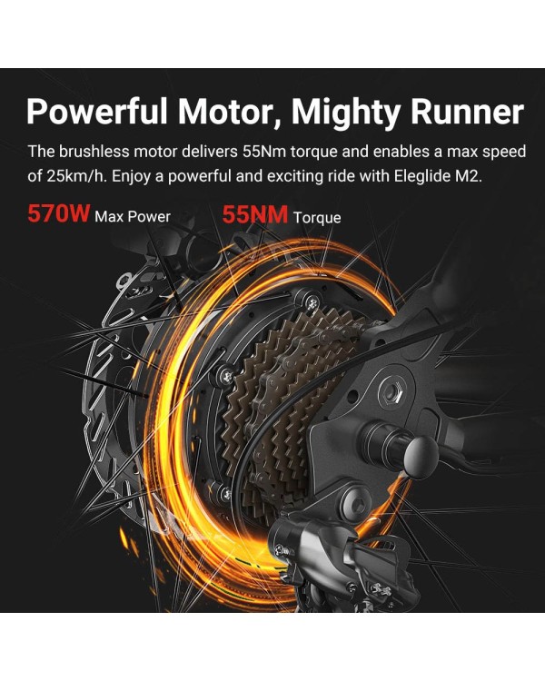 ELEGLIDE M2 elektrinis dviratis