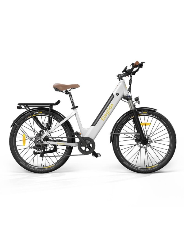 ELEGLIDE T1 ST elektrinis dviratis baltas