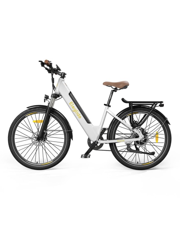 ELEGLIDE T1 ST elektrinis dviratis baltas