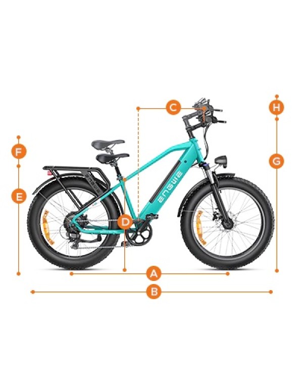 ENGWE E26 ST 16Ah elektrinis dviratis