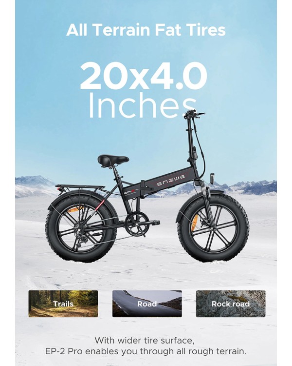 ENGWE EP-2 PRO 750W elektriniai dviračiai 2 VIENETAI PIGIAU