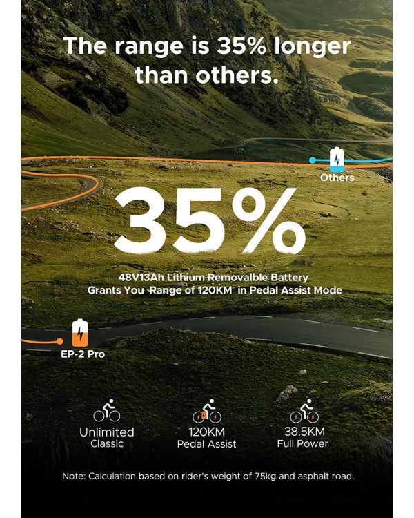 ENGWE EP-2 PRO 750W elektriniai dviračiai 2 VIENETAI PIGIAU