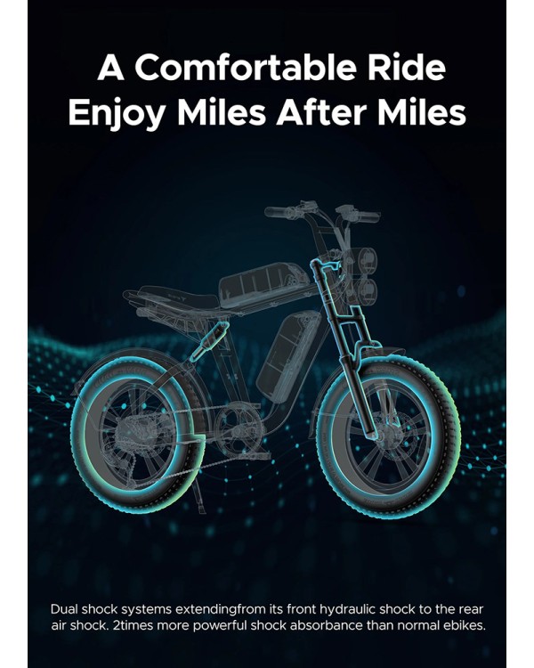 ENGWE M20 elektrinis dviratis