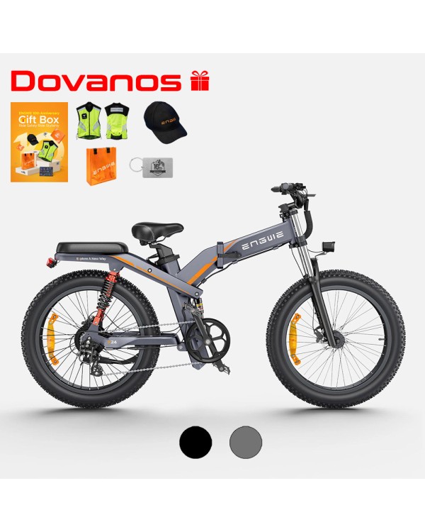 ENGWE X24 1000W 19.2+10Ah elektrinis dviratis