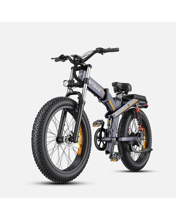 ENGWE X24 1000W 19.2+10Ah elektrinis dviratis