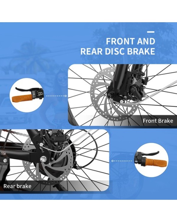 OneSport OT16-2 elektrinis dviratis
