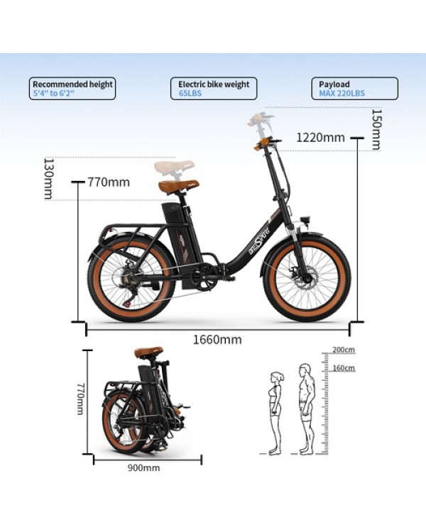 OneSport OT16-2 elektrinis dviratis