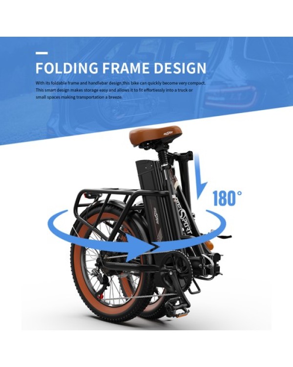 OneSport OT16-2 elektrinis dviratis