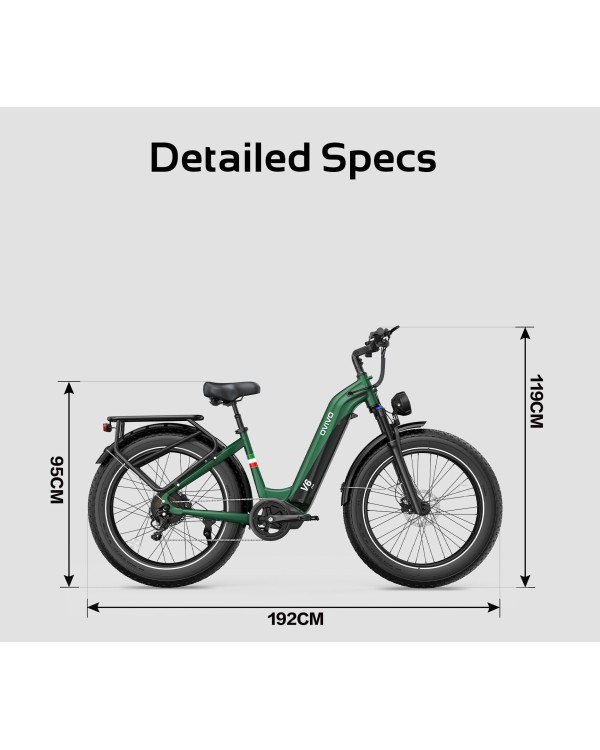 OVIVO Hyper V6 Pro elektrinis dviratis