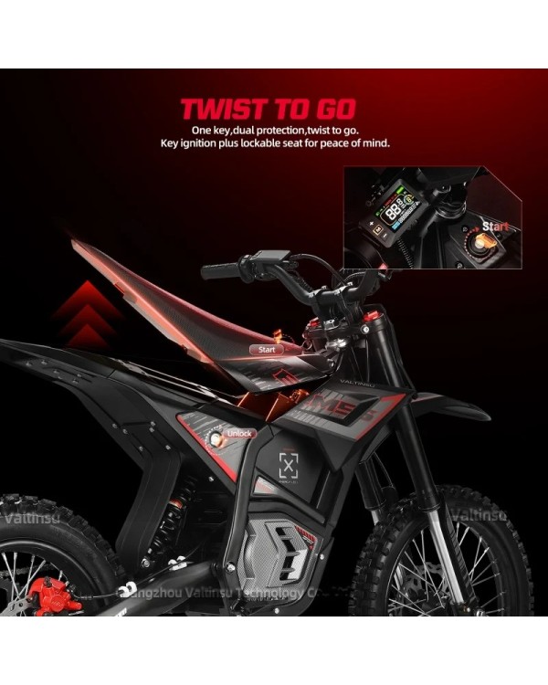 Valtinsu EM5 PRO elektrinis dviratis off-road dirt bike