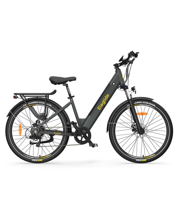 ELEGLIDE T1 ST elektrinis dviratis pilkas