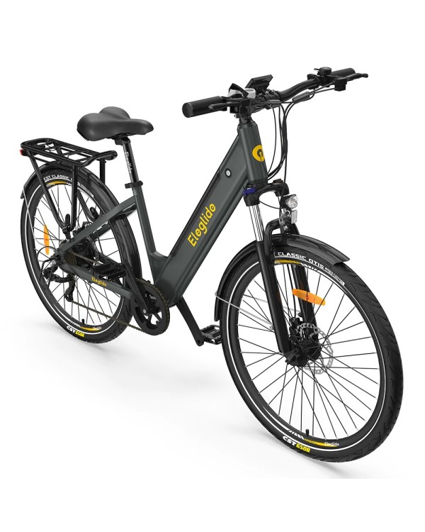 ELEGLIDE T1 ST elektrinis dviratis pilkas