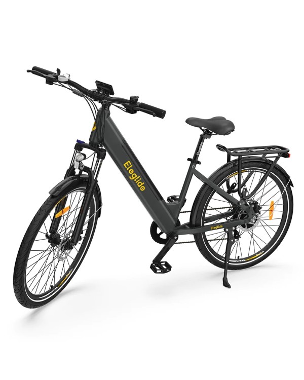 ELEGLIDE T1 ST elektrinis dviratis pilkas