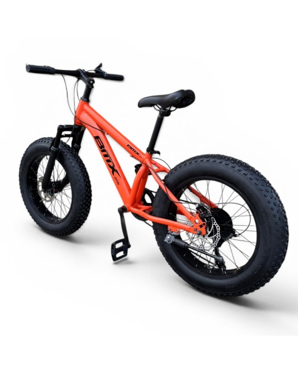 Vaikiškas fatbike dviratis GTR Juodas 20'