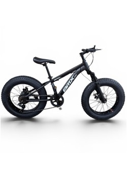 Vaikiškas fatbike dviratis GTR Juodas 20'