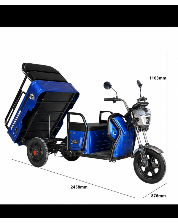Elektrinis krovininis triratis motoroleris SL-11 
