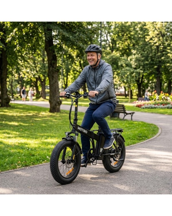 Elektrinis sulankstomas dviratis Motiro "M10"