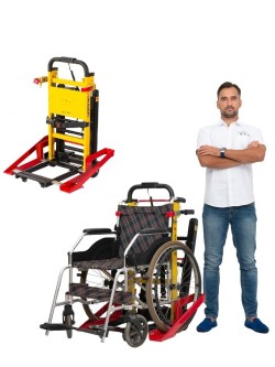 Elektrinis laiptų kopiklis (neįgaliųjų transportavimui laiptais) DW11