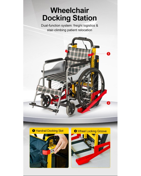 Elektrinis laiptų kopiklis (neįgaliųjų transportavimui laiptais) DW11