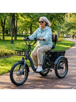 Triratis elektrinis dviratis Motiro "M19" 