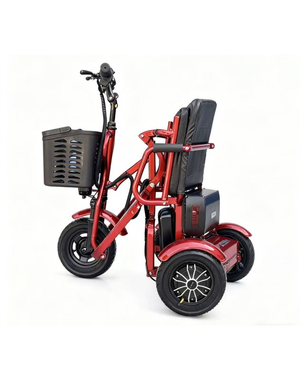 Elektrinis sulankstomas triratis skuteris S5 Pro