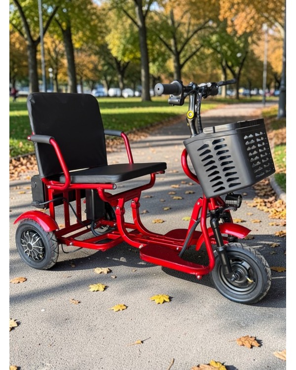 Elektrinis sulankstomas triratis skuteris S5 Pro