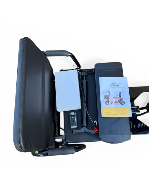 Elektrinis sulankstomas triratis skuteris S5 Pro