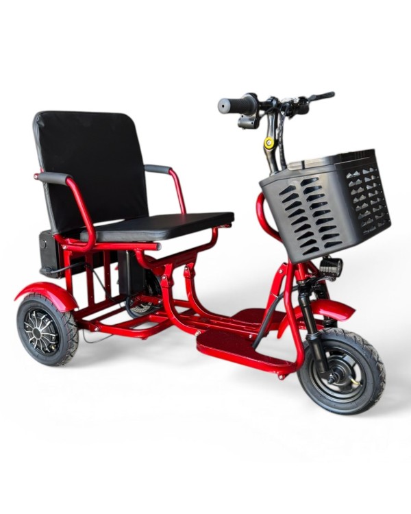 Elektrinis sulankstomas triratis skuteris S5 Pro