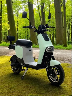 Elektrinis dviratis motoroleris LL-07 (IŠPARDUOTA, PAPIDLYMAS 07.20)