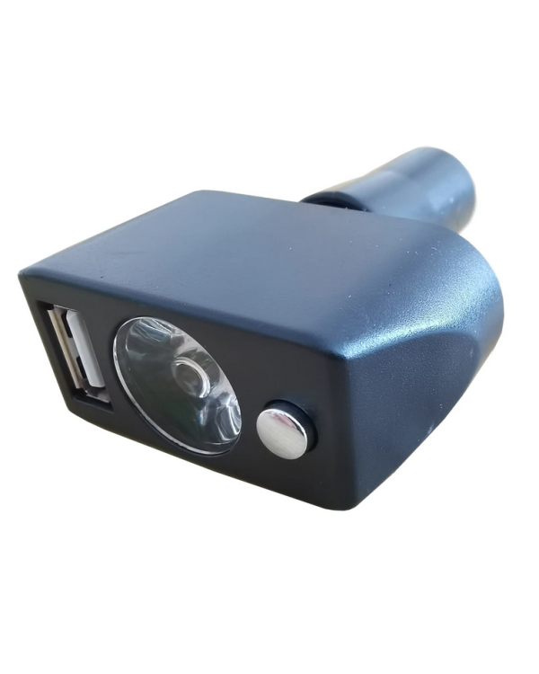 USB jungtis ir apšvietimas neįgaliojo vežimėliui USB jungtis ir apšvietimas neįgaliojo vežimėliui