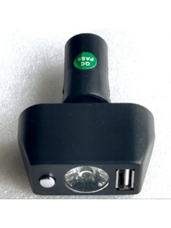 USB jungtis ir apšvietimas neįgaliojo vežimėliui