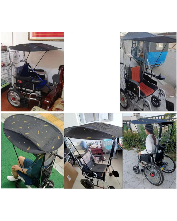 Stogelis neįgaliojo vežimėliui Stogelis neįgaliojo vežimėliui