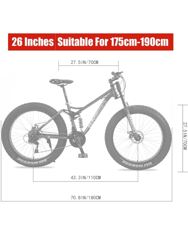 Fatbike dviratis GUT27