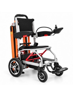 Elektrinis neįgaliųjų vežimėlis su laiptų kopikliu FL02 (2 in 1, iki 159 kg)