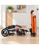Elektrinis neįgaliųjų vežimėlis su laiptų kopikliu FL02 (2 in 1, iki 159 kg)