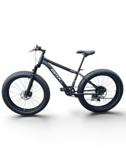 Fatbike dviratis GUT-24 26" Juodas