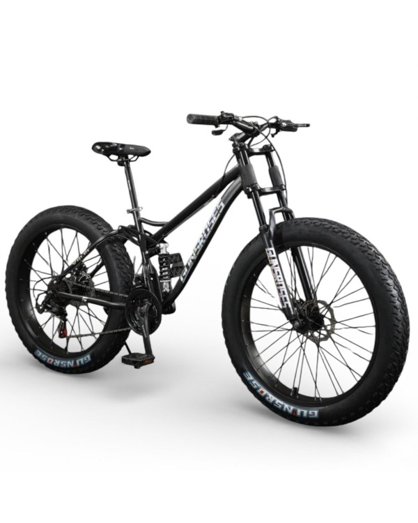 Fatbike dviratis GYT27 26" Juodas