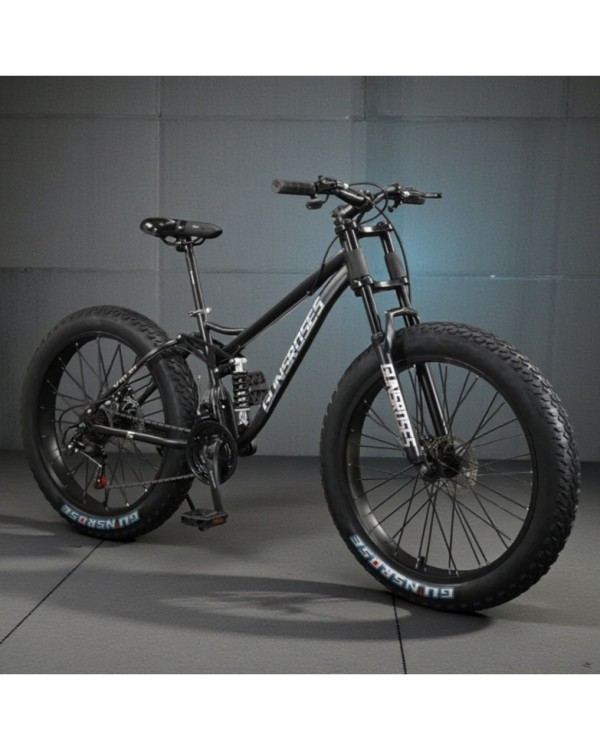 Fatbike dviratis GYT27 26" Juodas