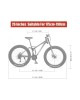 Fatbike dviratis GYT27 26" Juodas