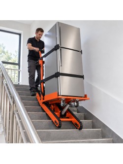 Elektrinis krovininis laiptų kopiklis su vikšrais ir platforma iki 210 kg LH12-B