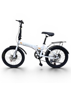 Sulankstomas miesto dviratis LMBLE 20" Baltas